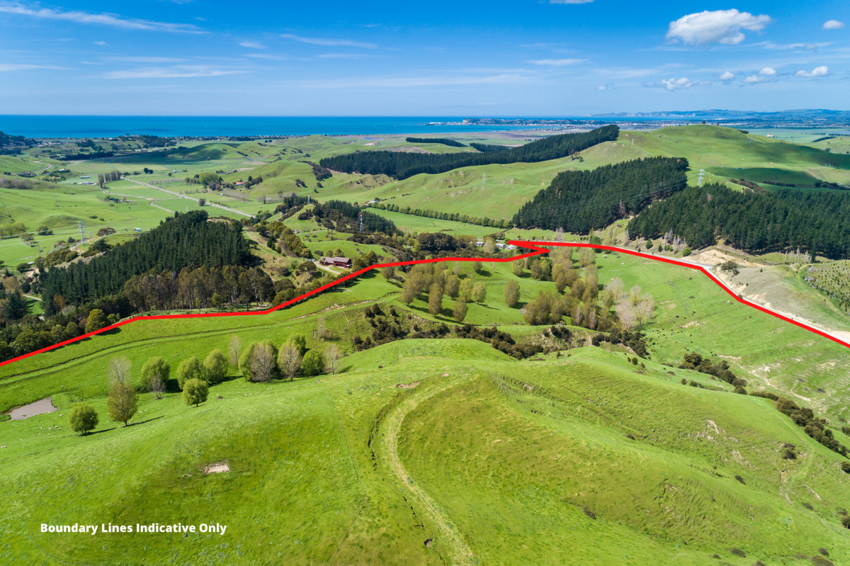 48 HECTARES BARELAND WITH OCEAN and NAPIER VIEWS - 15 MINUTES FROM TOWN