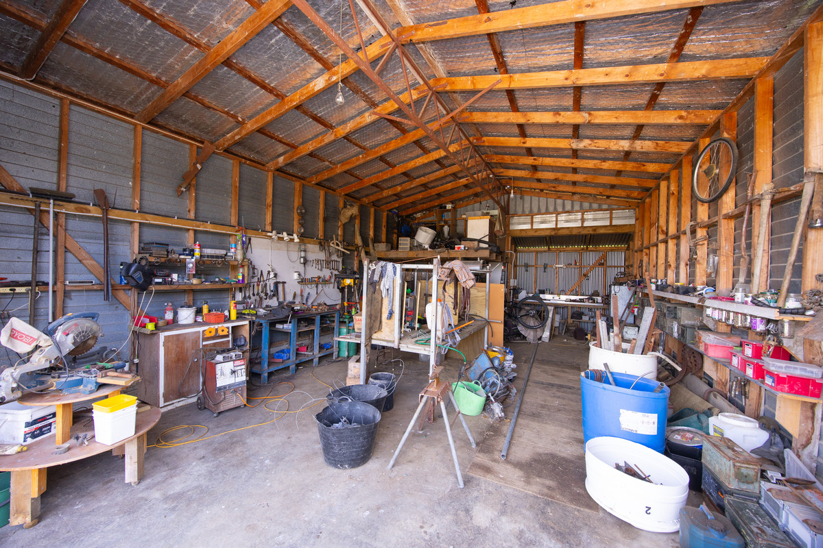 Attractive, Well Fenced, Watered + Massive Sheds!