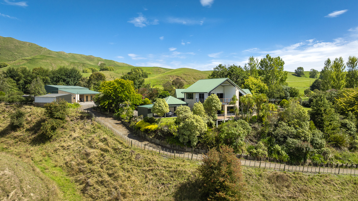 Tukituki Riverfront, Exceptional Home, Outstanding Shedding